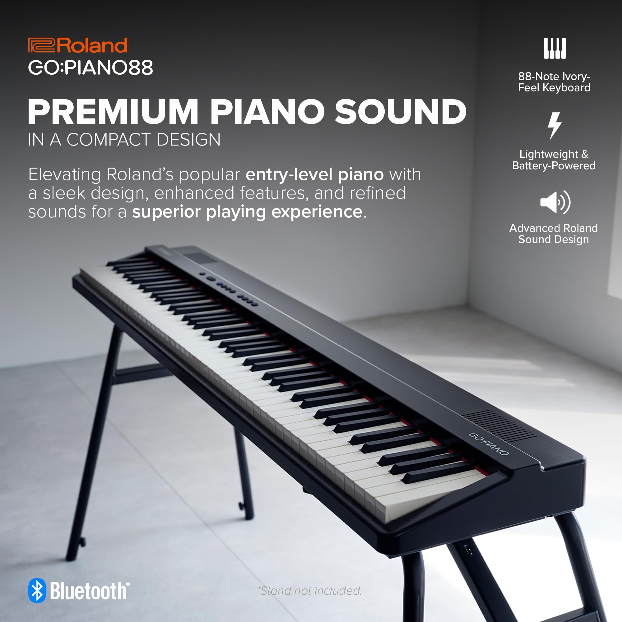 Amazon.com: Roland GO:PIANO88PX | Entry-Level Portable 88-Note