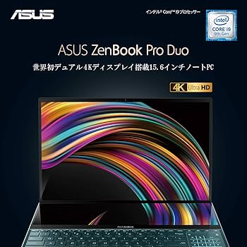 Amazon.co.jp: ASUS ZenBook Pro Duo (Core i9-9980HK/RTX 2060/32GB