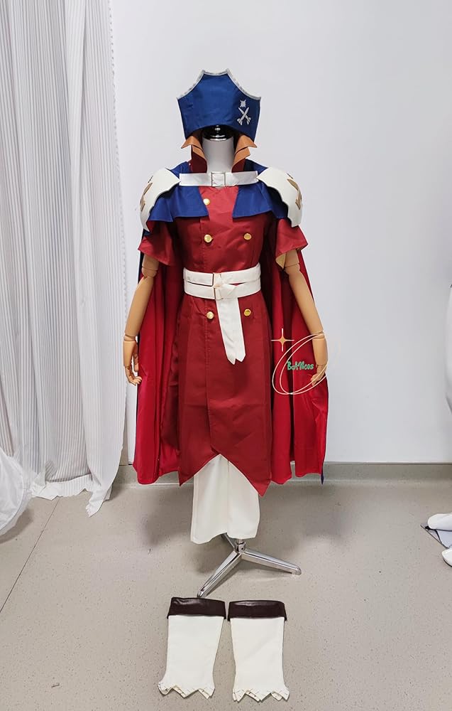 Amazon.co.jp: Dr.STONE 七海龍水 コスプレ衣装+マント+帽子+肩甲