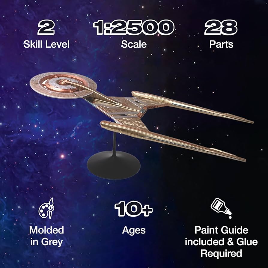 Amazon.com: Polar Lights Star Trek U.S.S. Discovery NCC-1031 1