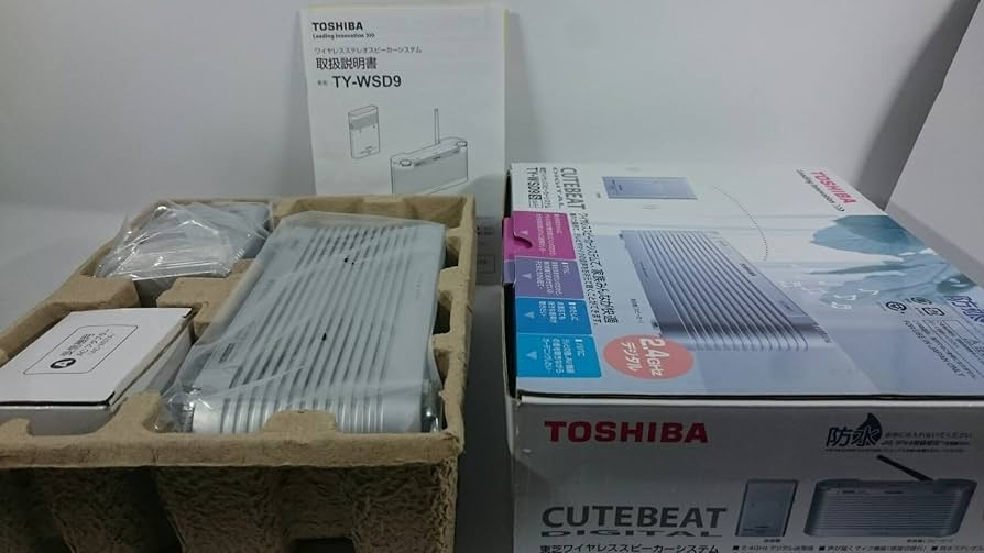 Amazon.co.jp: TOSHIBA Wireless Speaker System CUTEBEAT TY-WSD9(S