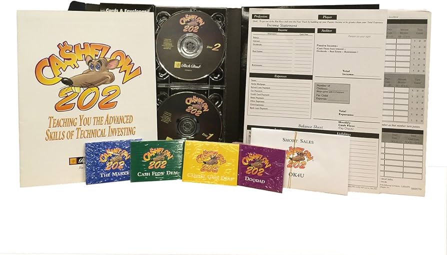 Amazon.com: CASHFLOW 202 Board Game Expansion Pack by Rich Dad