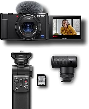 Amazon.com : Sony ZV-1 Flip Screen Vlogging Camera for YouTube