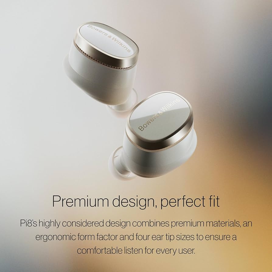 Amazon.com: Bowers & Wilkins Pi8 Bluetooth Wireless Earbuds
