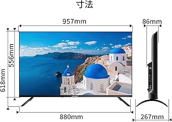 Amazon.co.jp: 【3年保証モデル】JAPANNEXT 43インチ VAパネル搭載