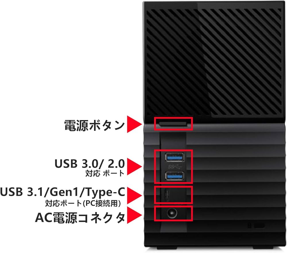 Amazon | WD デスクトップHDD 20TB USB3.1 Gen 1 暗号化 RAID 0,1