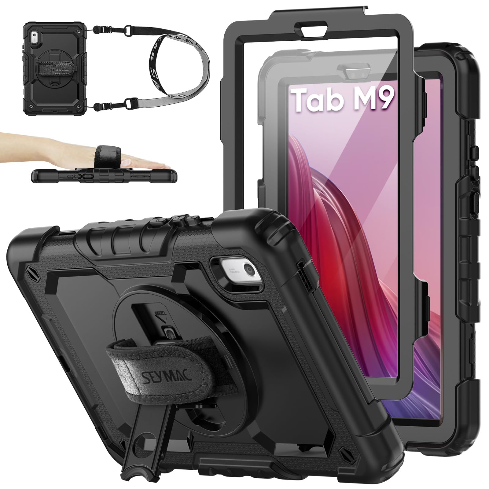 Amazon.com: SEYMAC stock Case for Lenovo Tab M9 (TB-310FU) 2023