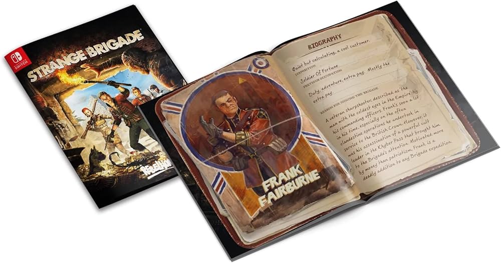 Amazon.com: Strange Brigade (Super Rare #71) - Nintendo Switch
