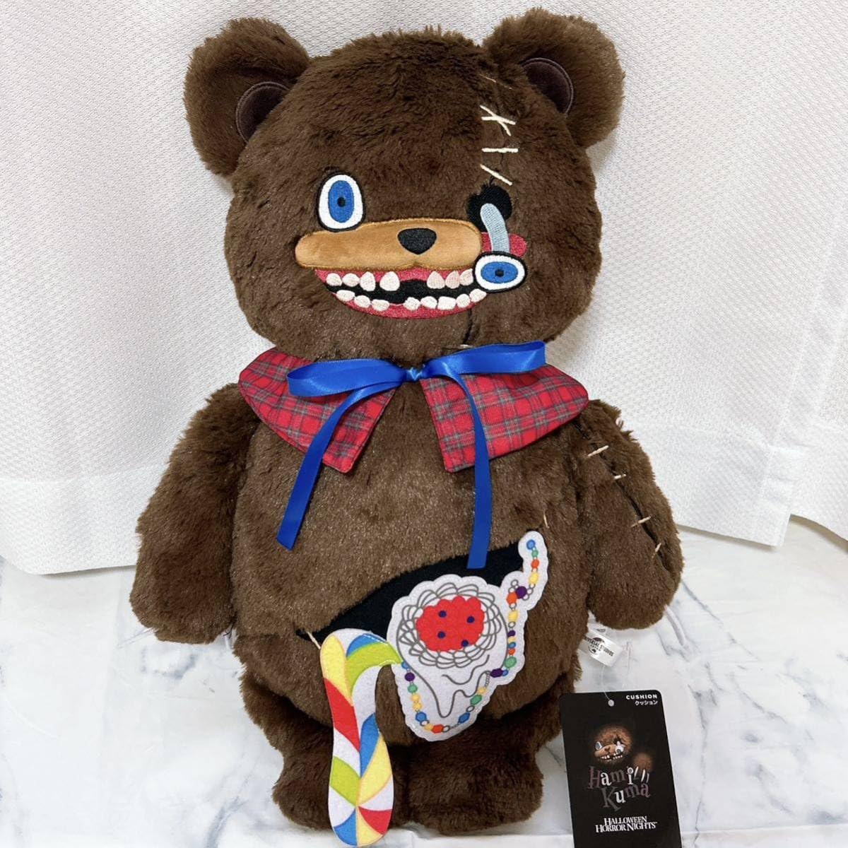 Amazon.co.jp: ハミクマ クッション ハロウィン ホラーナイト USJ