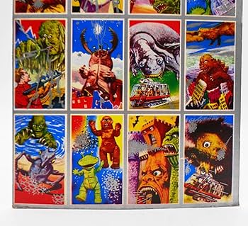 Amazon | 1960年代メンコ 面子シート 特撮 和洋怪獣＆怪人 東宝怪獣