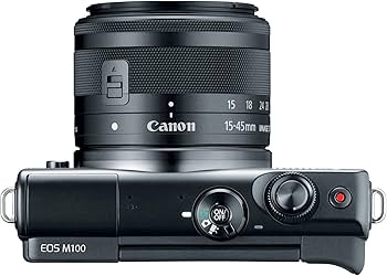Amazon.com : Canon EOS M100 Mirrorless Camera w/ 15-45mm Lens - Wi
