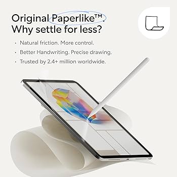 Amazon.com: Paperlike 3 Screen Protector (2x) for iPad Pro 11” (M5