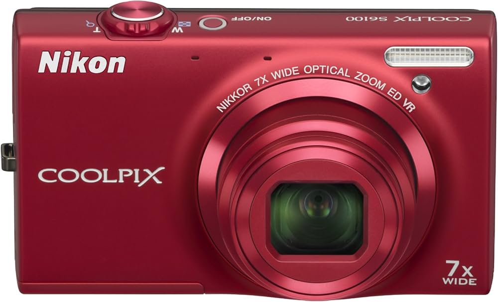 Amazon.co.jp: NikonデジタルカメラCOOLPIX S6100 スーパーレッド