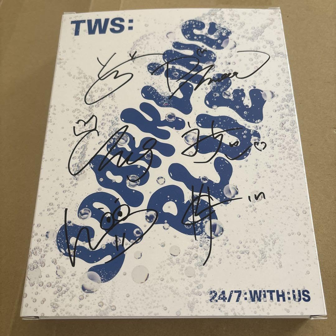 Amazon.co.jp: ТWS アルバム サイン アルバム mwave 直筆サイン : おもちゃ