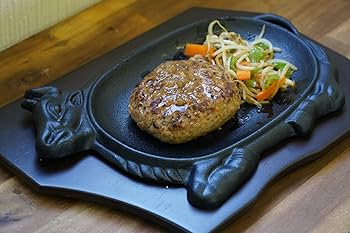 Amazon｜池永鉄工(Ikenaga Iron Works) ステーキ皿 牛型 日本製
