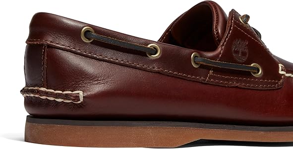Amazon.com | Timberland Men's Classic Boat Shoe, Brown Leather, 7