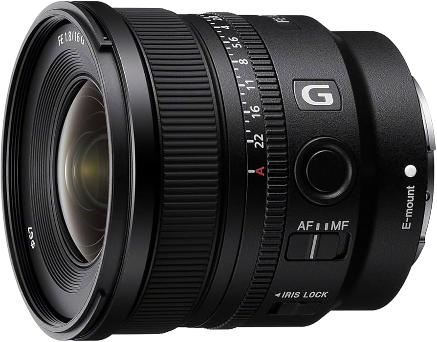 Amazon.com : Sony FE 16mm f/1.8 G,Black : Electronics