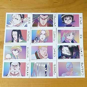 Amazon.co.jp: HUNTER×HUNTER Ani-art イラストカード 幻影旅団 12枚