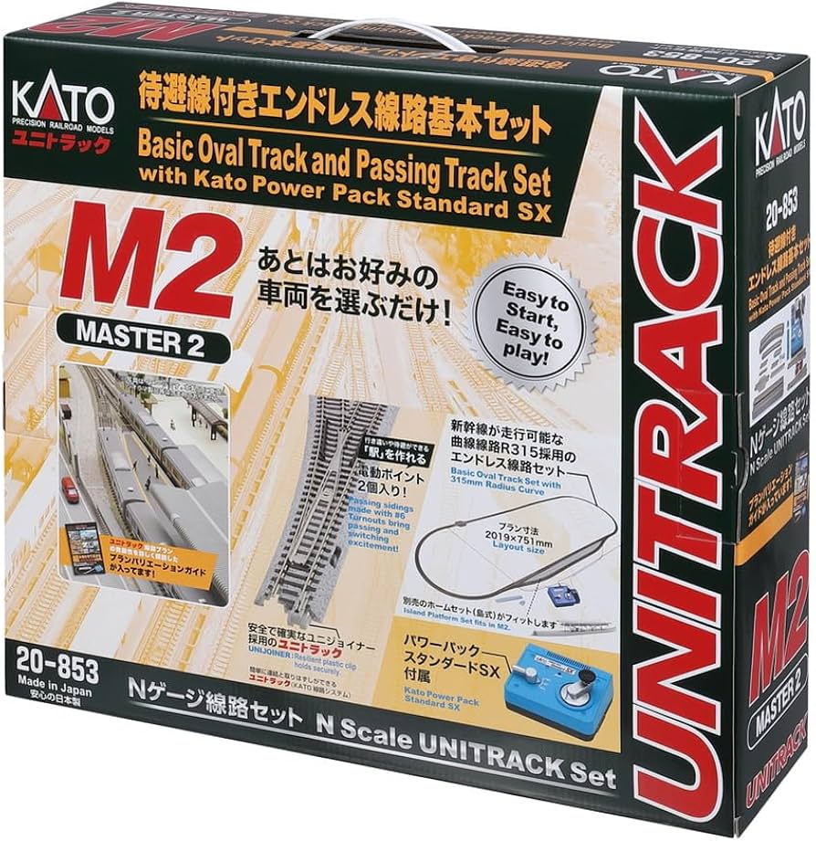 Amazon.co.jp: KATO N Gauge M2 Endless with Standout Line Master 2