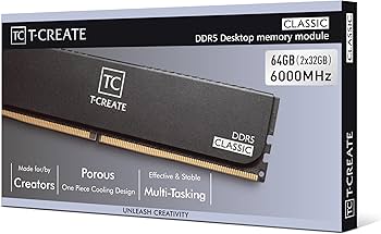 TEAMGROUP T-Create Classic 10L DDR5 64GB Kit (2 x 32GB) 6000MHz