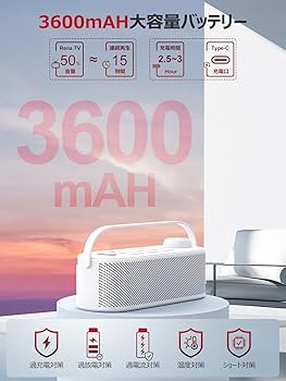 Amazon.co.jp: 【業界初の破格20W究極音質・思いやり手元スピーカー