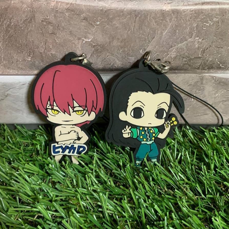 Amazon.co.jp: HUNTER × HUNTER イルミ ヒソカ ラバー ストラップ