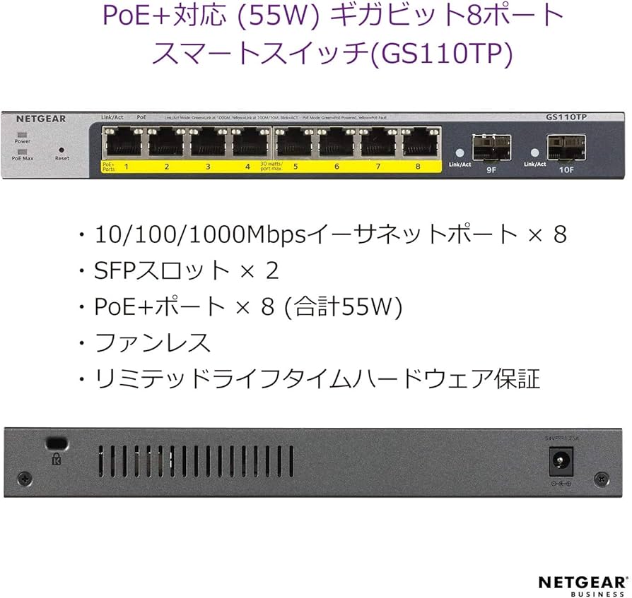 Amazon | 【正規品】 ネットギア NETGEAR スイッチングハブ 8ポート 1G