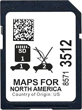 Amazon.com: 85713512 Navigation SD Card | Compatible with