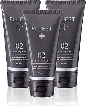 Amazon | PLUEST ブラックジェリーウォッシュ 洗顔ジェル 毛穴 黒ずみ