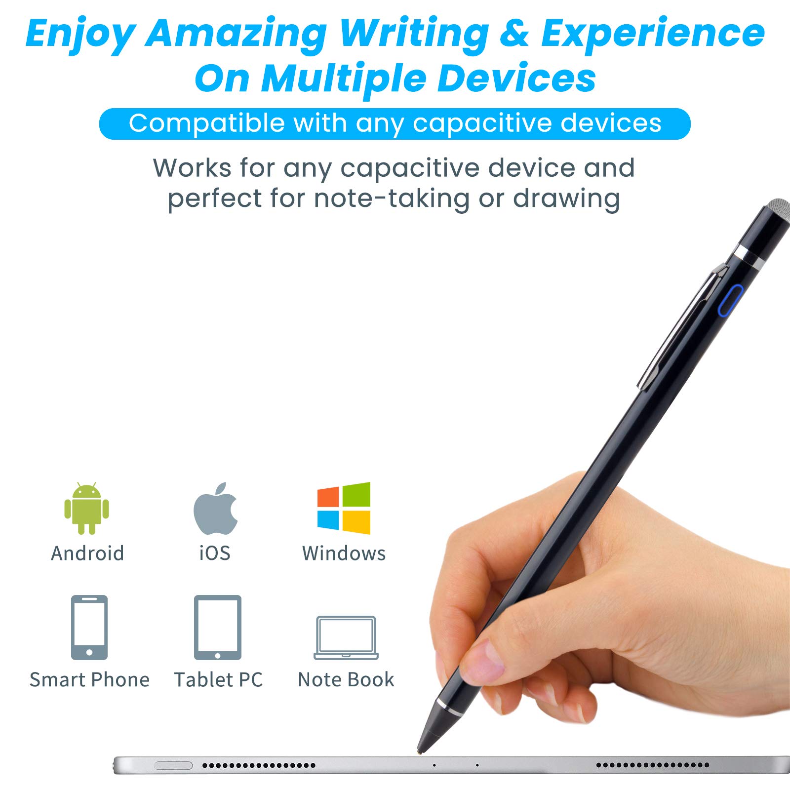 Amazon.com: Stylus Pen for Amazon Fire HD 10 Tablet, EDIVIA