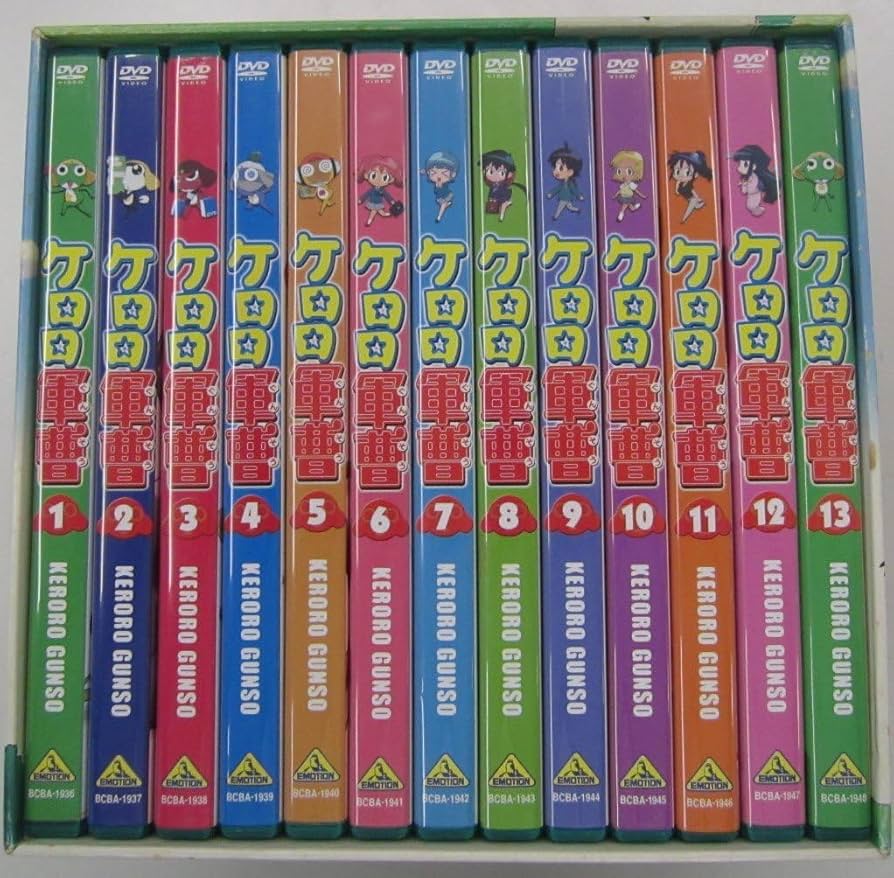 Amazon.co.jp: 【品ケロロ軍曹 アニメDVD 全巻（1期～7期） 各巻末限定