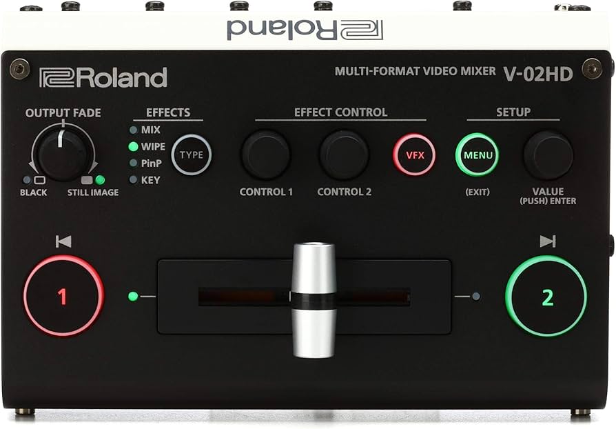 Amazon | ROLAND V-02HD スケーラー内蔵 2CH ビデオスイッチャー | PA