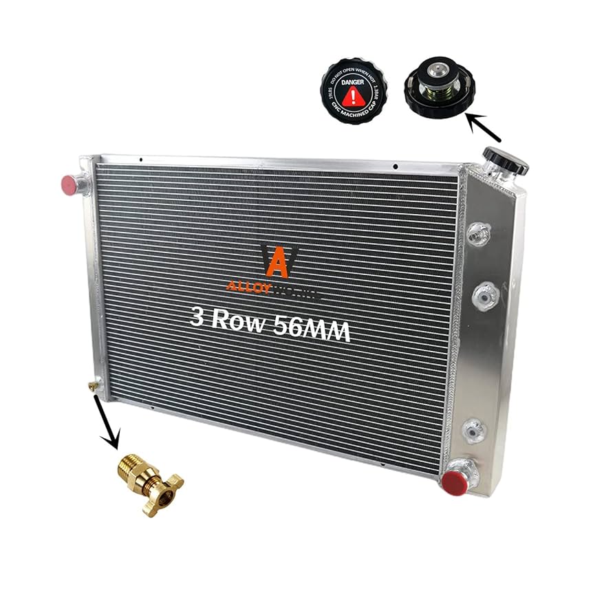 t*a様 ALLOYWORKS 3列 オールアルミラジエーター 87-06 ジー t*a様