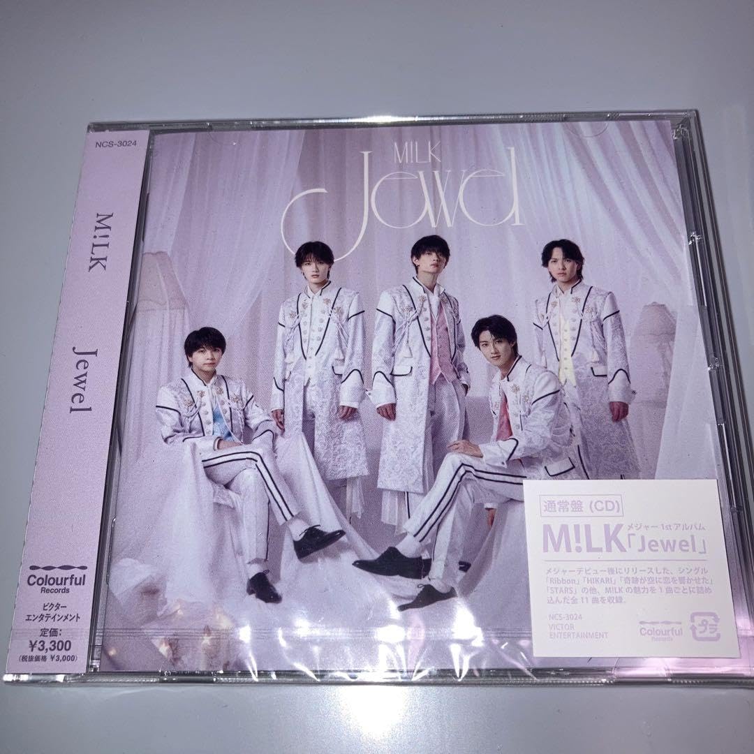 M!LK Jewel FC限定盤 M!LK 6月14日(水)リリース メジャー1stアルバム