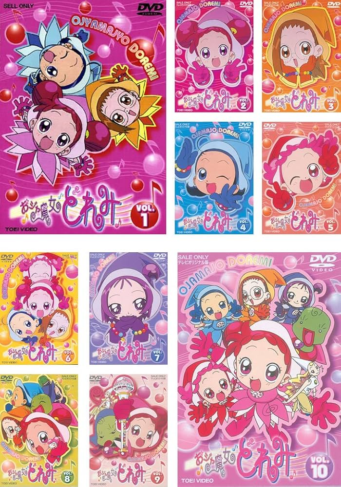 Amazon.co.jp: おジャ魔女どれみ [レンタル落ち] 全10巻セット