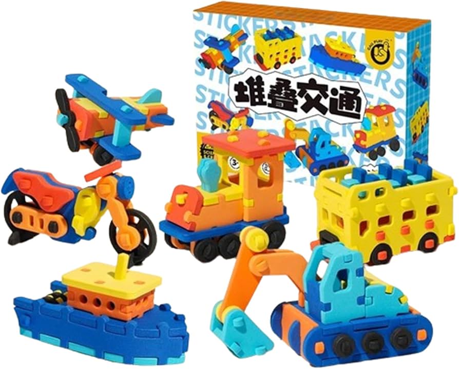 Amazon | 車の分解セット、男の子用のおもちゃを分解,発達玩具車両