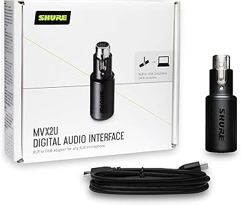 Amazon.co.jp: SHURE シュア MVX2U デジタルオーディオ