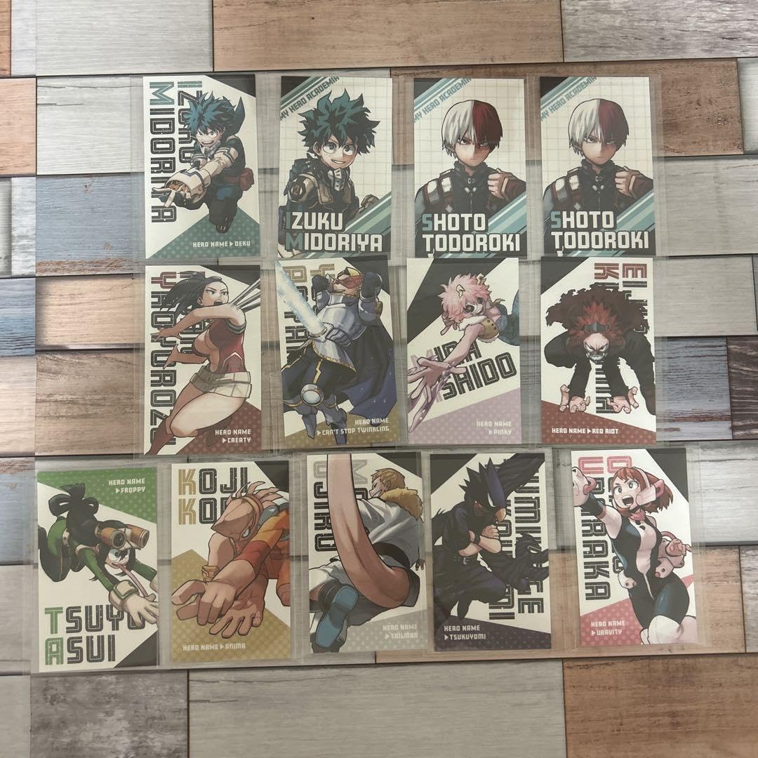 Amazon.co.jp: 僕のヒーローアカデミア ヒロアカ展 名刺カード