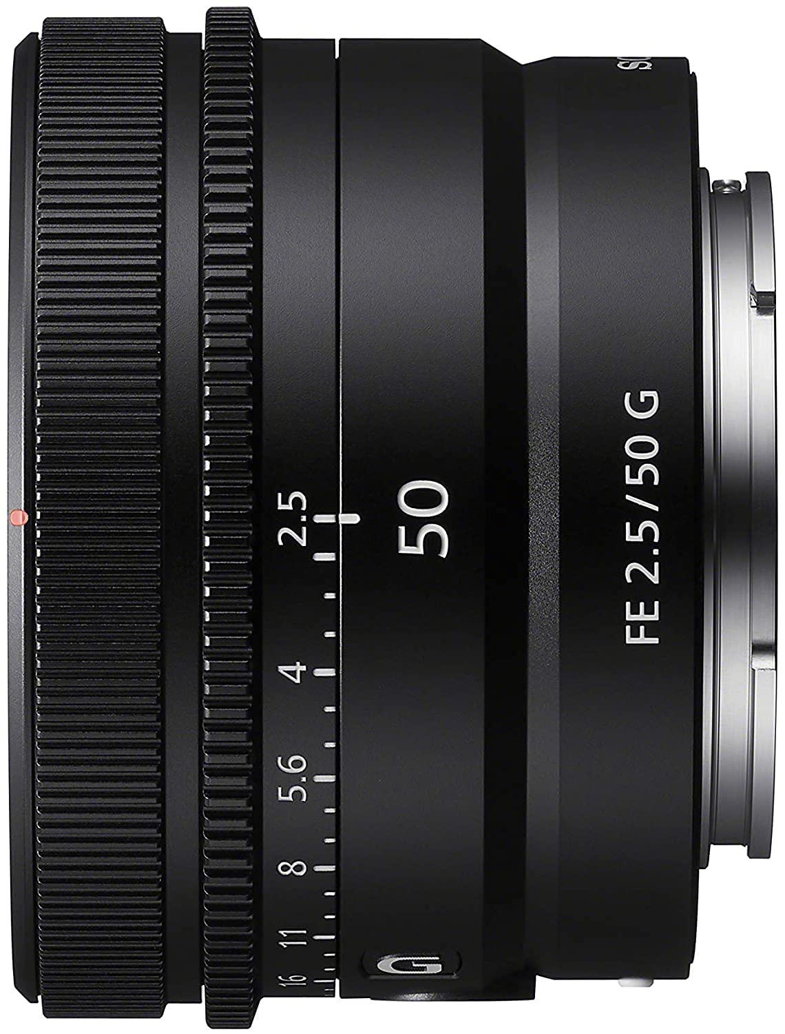 Amazon.com : Sony FE 50mm F2.5 G Full-Frame Ultra-Compact G Lens