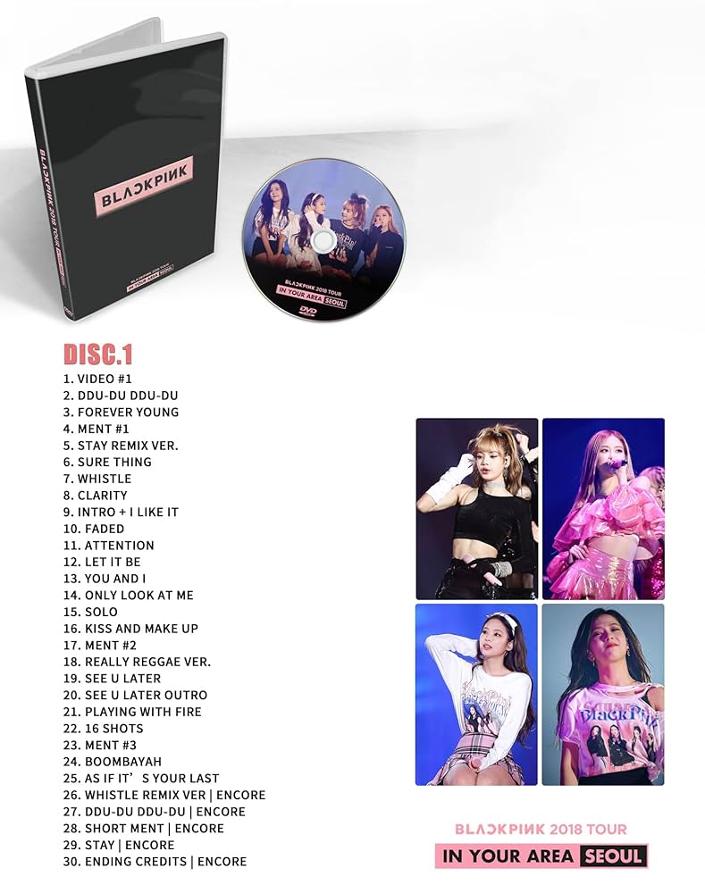 BLACKPINK 2018 seoul ソウル ツアー dvd 【公式通販】