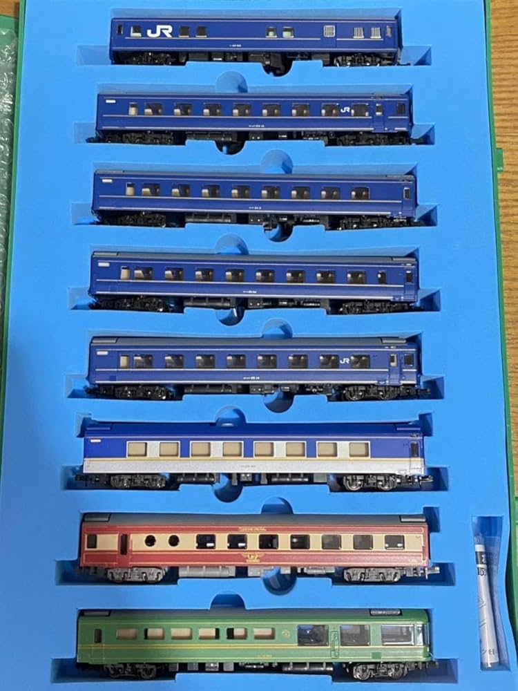 Amazon.co.jp: A-0336 マイクロエース 24系24型客車 金帯 夢空間 8両