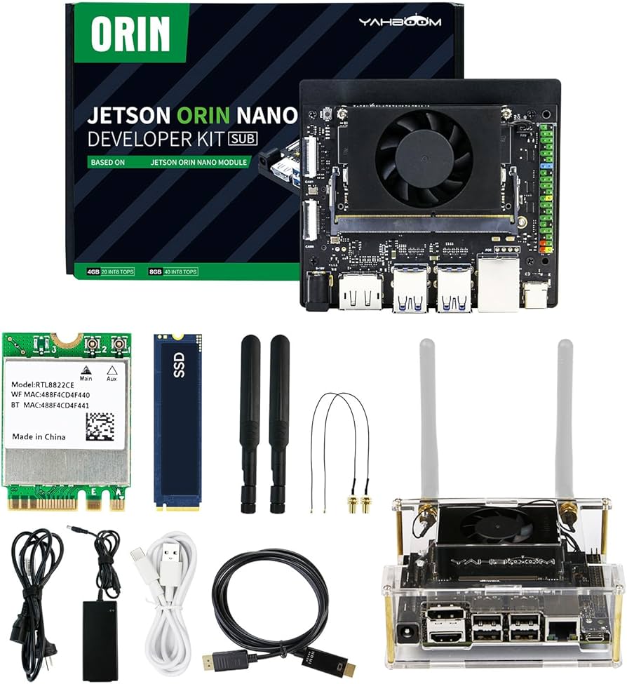 Amazon.com: Yahboom Jetson Orin Nano 8GB SUB Developer Kit Support