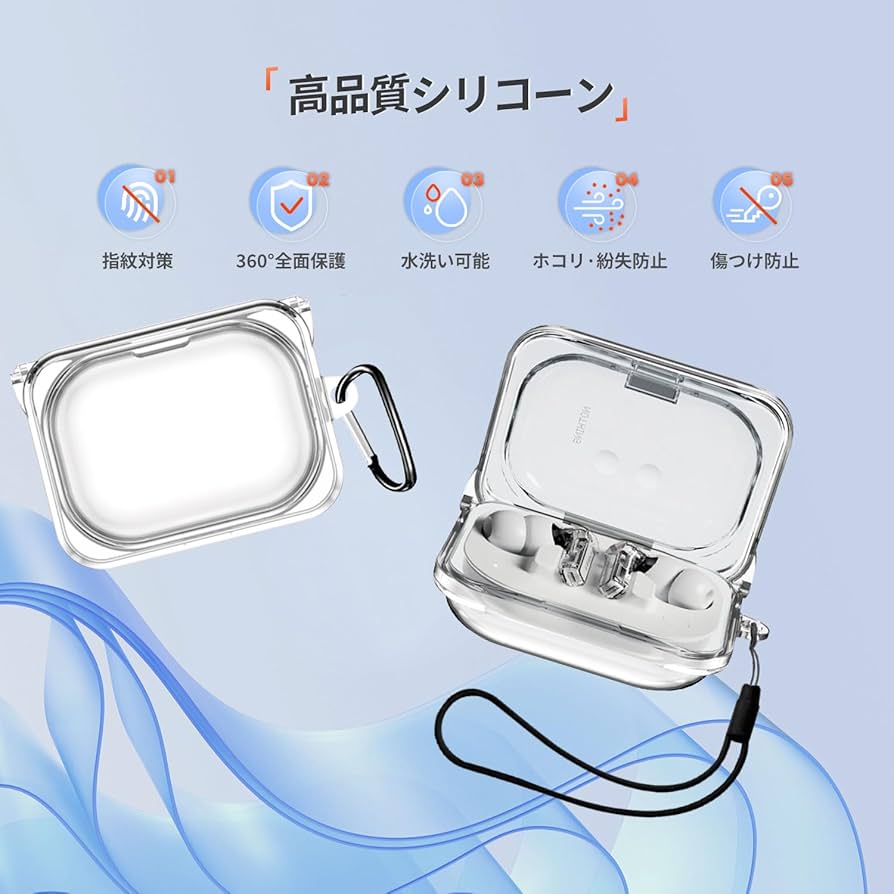 Amazon | Nothing Ear (a) ケース カバー 保護ケース ヘッドホンケース