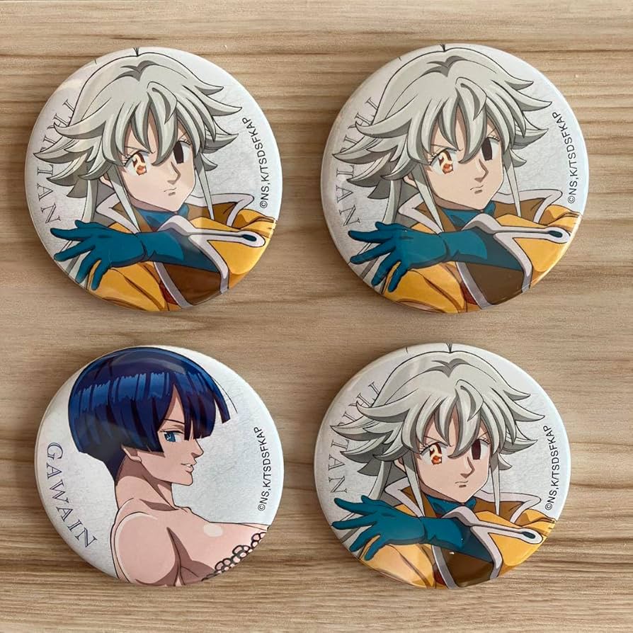 Amazon.co.jp: 七つの大罪 黙示録の四騎士 ガウェイン トリスタン 缶