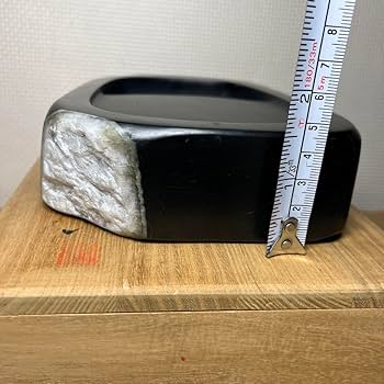 Amazon.co.jp: 高田硯 中島健夫 3代目 石真 厚み43mm 重さ2.3kg