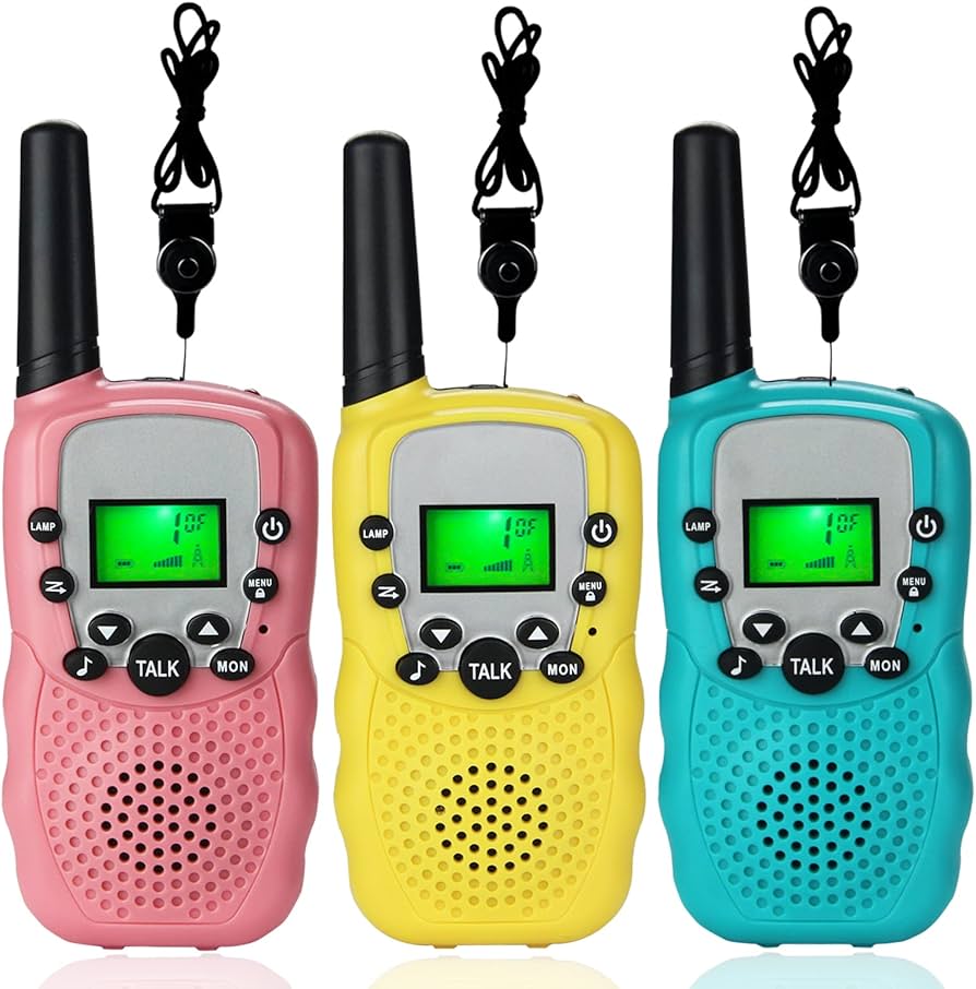 Amazon | 子供 トランシーバー 3台セット 理想的なギフト