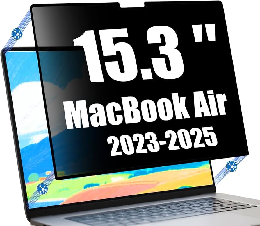 Amazon.com: Ceydebne Privacy Screen Protector for MacBook Air 15
