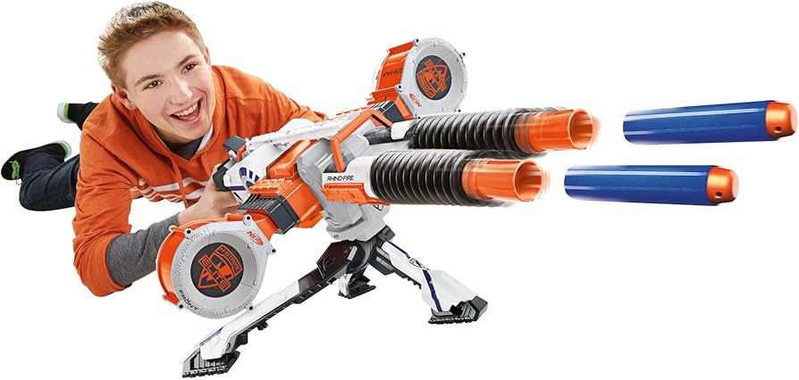 Hasbro Nerf N-Strike Elite XD RhinoFire Toy : Amazon.co.uk: Toys