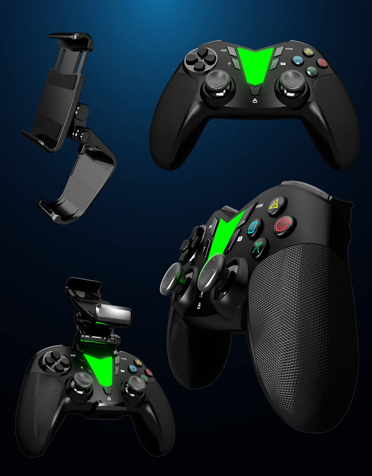 Amazon.com: DarkWalker FO206A Wireless Bluetooth Controller