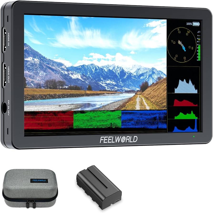 Amazon.com : FEELWORLD T6 6 Inch Camera Field DSLR Video Monitor